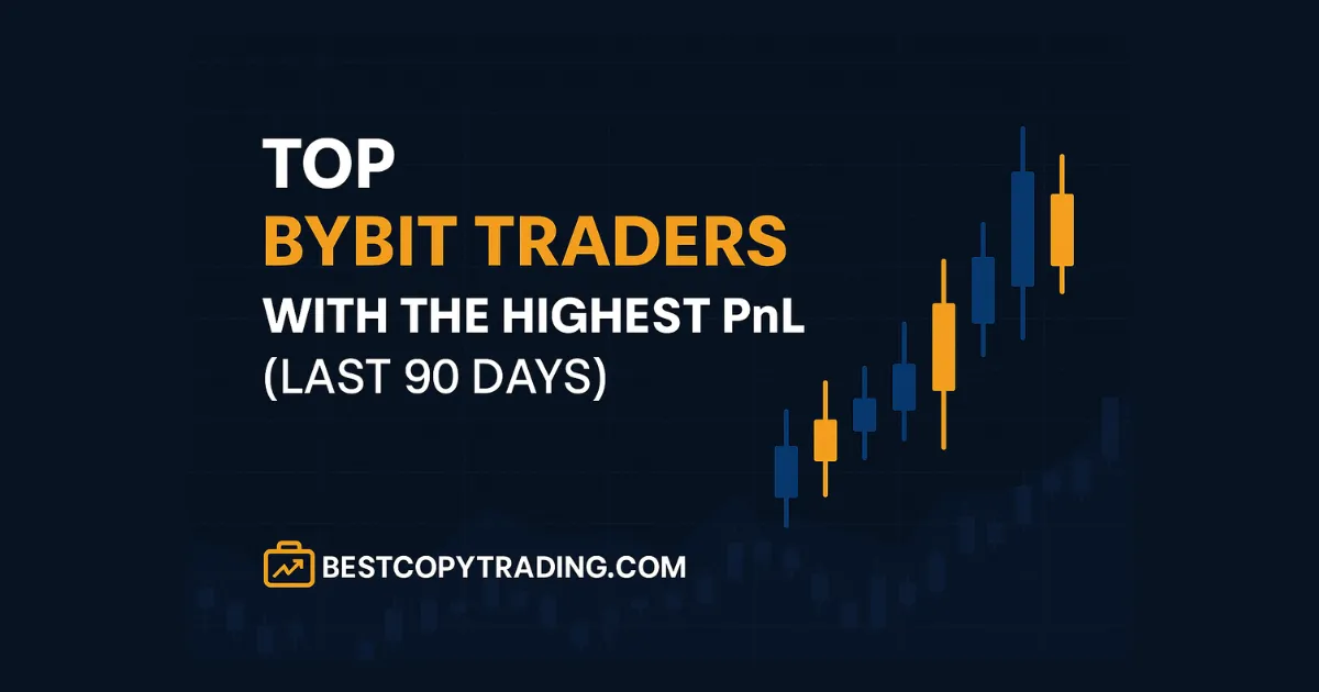 Top 9 Bybit Traders with Highest PnL (90 Days, Aug 2025)